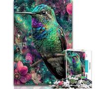 1000 Piece Jigsaw Puzzle for Adults And Teenagers Fantasy Hummingbird 1000 Pieces for Teenagers,learning Educational Is Ideal As A Gift for The Whole Family (size 38x26cm)