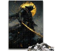 1000 Piece Jigsaw Puzzle for Adults And Teenagers Fantasy Ninja Warrior Puzzles for Adults,Educational Stress Relief Toy Great Gifts And Toys (38x26cm)