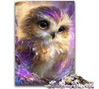 1000 Piece Jigsaw Puzzle for Adults And Teenagers Fantasy Owl Help The Brain Exercise Addictive Toys to Cultivate Patience Wall Decoration 26x38cm