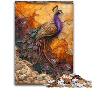 1000 Piece Jigsaw Puzzle for Adults And Teenagers Fantasy Peacock 1000 Piece Jigsaw,Learning Educational Toys Family Games Unique Birthday And Gifts (75x50cm)