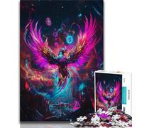 1000 Piece Jigsaw Puzzle for Adults And Teenagers Fantasy Phoenix 1000 Piece Puzzle,Interesting Stress Reduction Parent-child Interaction (size 38x26cm)