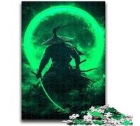 1000 Piece Jigsaw Puzzle for Adults And Teenagers Fantasy Samurai Ninja Puzzles for Teenagers,Quiz Game Wall Decoration Unique Birthday And Xmas Gifts (50x75cm)