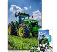 1000 Piece Jigsaw Puzzle for Adults And Teenagers Farm Implement Tractor 1000 Pieces for Adults,learning Educational for Is Ideal As A Gift for The Whole Family (size 75x50cm)