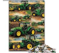 1000 Piece Jigsaw Puzzle for Adults And Teenagers Farm Implement Tractor Educational Games Home Decoration Educational Game for Birthday, Chrismas 50x75cm
