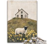 1000 Piece Jigsaw Puzzle for Adults And Teenagers Farm Stress Reliever Difficult Challenge Enhance Love between Couples 50x75cm