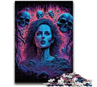 1000 Piece Jigsaw Puzzle for Adults And Teenagers Fear of The Unknown Family Fun Gifts for Friends And Family for And Age 14 26x38cm