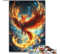 1000 Piece Jigsaw Puzzle for Adults And Teenagers Flame Phoenix,learning Educational for Is Ideal As A Gift for The Whole Family 50X75CM