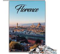 1000 Piece Jigsaw Puzzle for Adults And Teenagers Florence, for And from 14 Years And over Educational Learning Toys Family Games Birthday Present 50x75cm