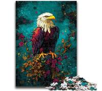 1000 Piece Jigsaw Puzzle for Adults And Teenagers Flower Eagle Help The Brain Exercise Addictive Toys to Cultivate Patience Wall Decoration 50x75cm