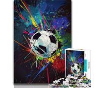 1000 Piece Jigsaw Puzzle for Adults And Teenagers Football,Fun Games Wall Decoration Unique Birthday And Xmas Gifts 75x50cm
