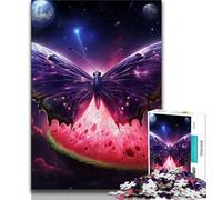 1000 Piece Jigsaw Puzzle for Adults And Teenagers Galaxy Butterfly Puzzles for Adults,Relax Games Is Ideal As A Gift for The Whole Family (size 38x26cm)