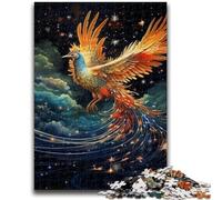 1000 Piece Jigsaw Puzzle for Adults And Teenagers Galaxy Phoenix Puzzles for Teenagers,Brain Teaser - Birthday Gift for Men (75x50cm)