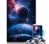1000 Piece Jigsaw Puzzle for Adults And Teenagers Galaxy Planet Teenager Puzzles,Family Educational Games Home Decoration Gift (size 75x50cm)