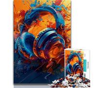1000 Piece Jigsaw Puzzle for Adults And Teenagers Gaming Headset,for Educational Game Challenge Toy Deal As Gifts for The Whole Family 38x26cm