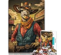 1000 Piece Jigsaw Puzzle for Adults And Teenagers Giraffe Art Puzzles for Teenagers,for Educational Game Challenge Toy Birthday Present, Gifts, Wall Art (size 75x50cm)