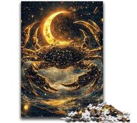 1000 Piece Jigsaw Puzzle for Adults And Teenagers Golden Crab Teenager Jigsaw,Educational Toy Funny Family Games Unique Home Decor (75x50cm)