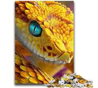 1000 Piece Jigsaw Puzzle for Adults And Teenagers Golden Snake 1000 Piece Jigsaw,Relax Games Is Ideal As A Gift for The Whole Family (38x26cm)