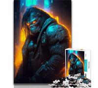 1000 Piece Jigsaw Puzzle for Adults And Teenagers Gorilla from Future 1000 Pieces for Teenagers,learning Educational Is Ideal As A Gift for The Whole Family (size 38x26cm)