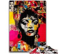 1000 Piece Jigsaw Puzzle for Adults And Teenagers Graffiti Art for And from 14 Years And over Play Toys Because It Is Ideal As A Gift for The Whole Family 50x75cm