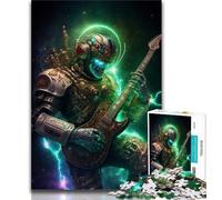 1000 Piece Jigsaw Puzzle for Adults And Teenagers Guitarist in The Universe 1000 Pieces for Adults,for Challenging Toy Game And Family Play (size 75x50cm)