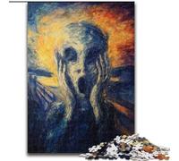 1000 Piece Jigsaw Puzzle for Adults And Teenagers Horror Movies,Charcoal Art Staycation Kill Time for Home Decoration 38x26cm
