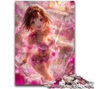 1000 Piece Jigsaw Puzzle for Adults And Teenagers Japanese Anime Girl Adult Puzzles,Quiz Game Wall Decoration Unique Birthday And Xmas Gifts (38x26cm)