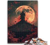 1000 Piece Jigsaw Puzzle for Adults And Teenagers Japanese Ninja Help The Brain Exercise Addictive Toys to Cultivate Patience Wall Decoration 50x75cm
