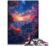 1000 Piece Jigsaw Puzzle for Adults And Teenagers Japanese Style Scenery Staycation Kill Time with Fully Interlocking Randomly Shaped Pieces 26x38cm