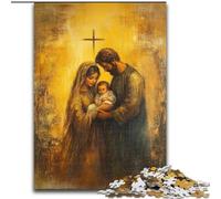 1000 Piece Jigsaw Puzzle for Adults And Teenagers Jesus,Educational Games Home Decoration Suitable for Desktop Decoration 38X26CM