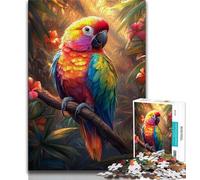1000 Piece Jigsaw Puzzle for Adults And Teenagers Jungle Parrot Puzzles,Educational Games DIY Toys Great Gifts And Toys 26x38cm