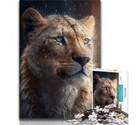 1000 Piece Jigsaw Puzzle for Adults And Teenagers Liger in The Rain Puzzles for Adults,Relax Games Is Ideal As A Gift for The Whole Family (size 75x50cm)