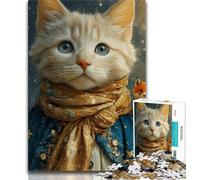 1000 Piece Jigsaw Puzzle for Adults And Teenagers Little Prince Cat Puzzles for Teenagers,Suitable for Desktop Decoration for And Age 14 (size 75x50cm)