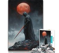 1000 Piece Jigsaw Puzzle for Adults And Teenagers Lone Knight Puzzles for Teenagers,Brain Teaser - Birthday Gift for Men 75x50cm