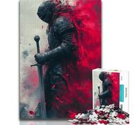 1000 Piece Jigsaw Puzzle for Adults And Teenagers Magical Knight Puzzles for Teenagers,Birthday Present, Gifts, Wall Art for Age 14 Years Up 38x26cm