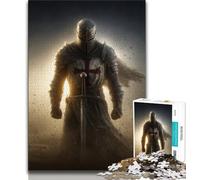 1000 Piece Jigsaw Puzzle for Adults And Teenagers Medieval Knights Puzzles for Adults,Relax Games Is Ideal As A Gift for The Whole Family (size 38x26cm)