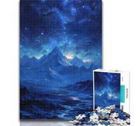 1000 Piece Jigsaw Puzzle for Adults And Teenagers Mountains And Rivers Landscape Teenager Jigsaw,Birthday Gift Idea for Adults, Family Game And Hobby 26x38cm