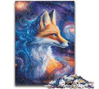 1000 Piece Jigsaw Puzzle for Adults And Teenagers Mysterious Fox Help The Brain Exercise Addictive Toys to Cultivate Patience Suitable for Couples 50x75cm