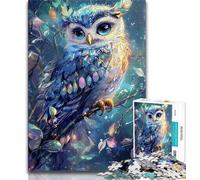 1000 Piece Jigsaw Puzzle for Adults And Teenagers Mysterious Owl Puzzles,Educational Games DIY Toys Great Gifts And Toys 26x38cm