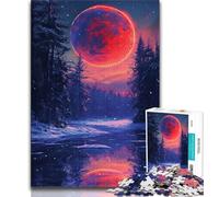 1000 Piece Jigsaw Puzzle for Adults And Teenagers Neon Winter Nature 1000 Pieces for Adults,learning Educational for Is Ideal As A Gift for The Whole Family (size 75x50cm)