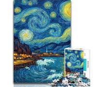 1000 Piece Jigsaw Puzzle for Adults And Teenagers Night Sky Night Sky,Challenging Game And Family Play with Matching Poster And Trivia Sheet (75x50cm)