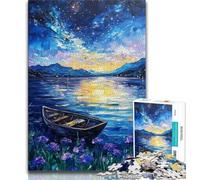 1000 Piece Jigsaw Puzzle for Adults And Teenagers Northern Lights 1000 Piece Jigsaw,Relax Games Is Ideal As A Gift for The Whole Family 75x50cm