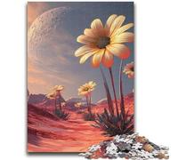 1000 Piece Jigsaw Puzzle for Adults And Teenagers Outer Space Flowers Teenager Jigsaw,Fun Present & Activity for Home,Toy for Rainy Days (26x38cm)