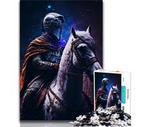 1000 Piece Jigsaw Puzzle for Adults And Teenagers Paint Holy Knight 1000 Piece Jigsaw,for Educational Game Challenge Toy Deal As Gifts for The Whole Family 38x26cm