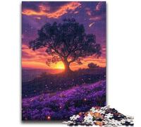 1000 Piece Jigsaw Puzzle for Adults And Teenagers Peaceful Evening Sunset for Age 14+ Intellectual Game Christmas Birthday Gifts 50x75cm