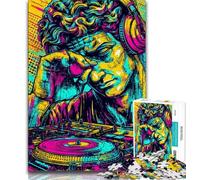 1000 Piece Jigsaw Puzzle for Adults And Teenagers Pop-art Michelangelos David Statue,Help The Brain Exercise Addictive Toys to Cultivate Patience Perfect Decoration 38x26cm
