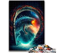 1000 Piece Jigsaw Puzzle for Adults And Teenagers Portal Monster for Age 14 Years And over Family Games Christmas Game Presents for Women 50x75cm
