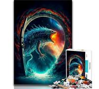 1000 Piece Jigsaw Puzzle for Adults And Teenagers Portal Monster Puzzles,Family Educational Games Home Decoration Gift 38x26cm