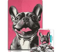 1000 Piece Jigsaw Puzzle for Adults And Teenagers Pug Puzzles for Teenagers,Suitable for Desktop Decoration for And Age 14 (size 38x26cm)