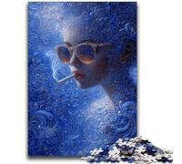 1000 Piece Jigsaw Puzzle for Adults And Teenagers Punk Girl Decompressing Intellectual Educational Toy Perfect Decoration 26x38cm