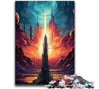 1000 Piece Jigsaw Puzzle for Adults And Teenagers Rocket Launch Teenager Jigsaw,Decompressing Intellectual Educational Toy Birthday Gift (50x75cm)